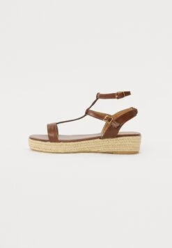 Anna Field Ankle Cuff Sandals - Cognac