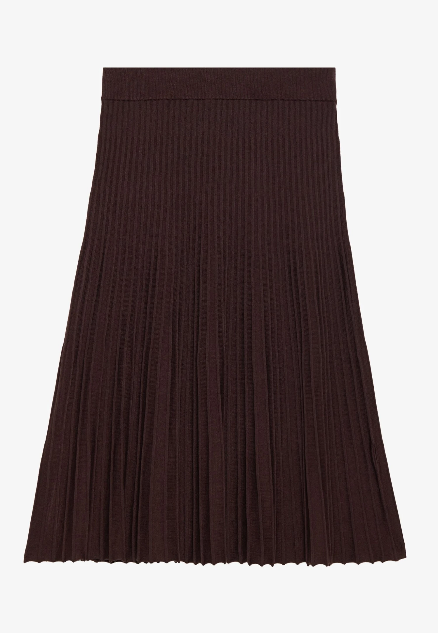 Anna Field KNITTED PLISSE - Pleated Skirt - Shaved Chochlate 4 Anna Field KNITTED PLISSE - Pleated Skirt - Shaved Chochlate - Image 4
