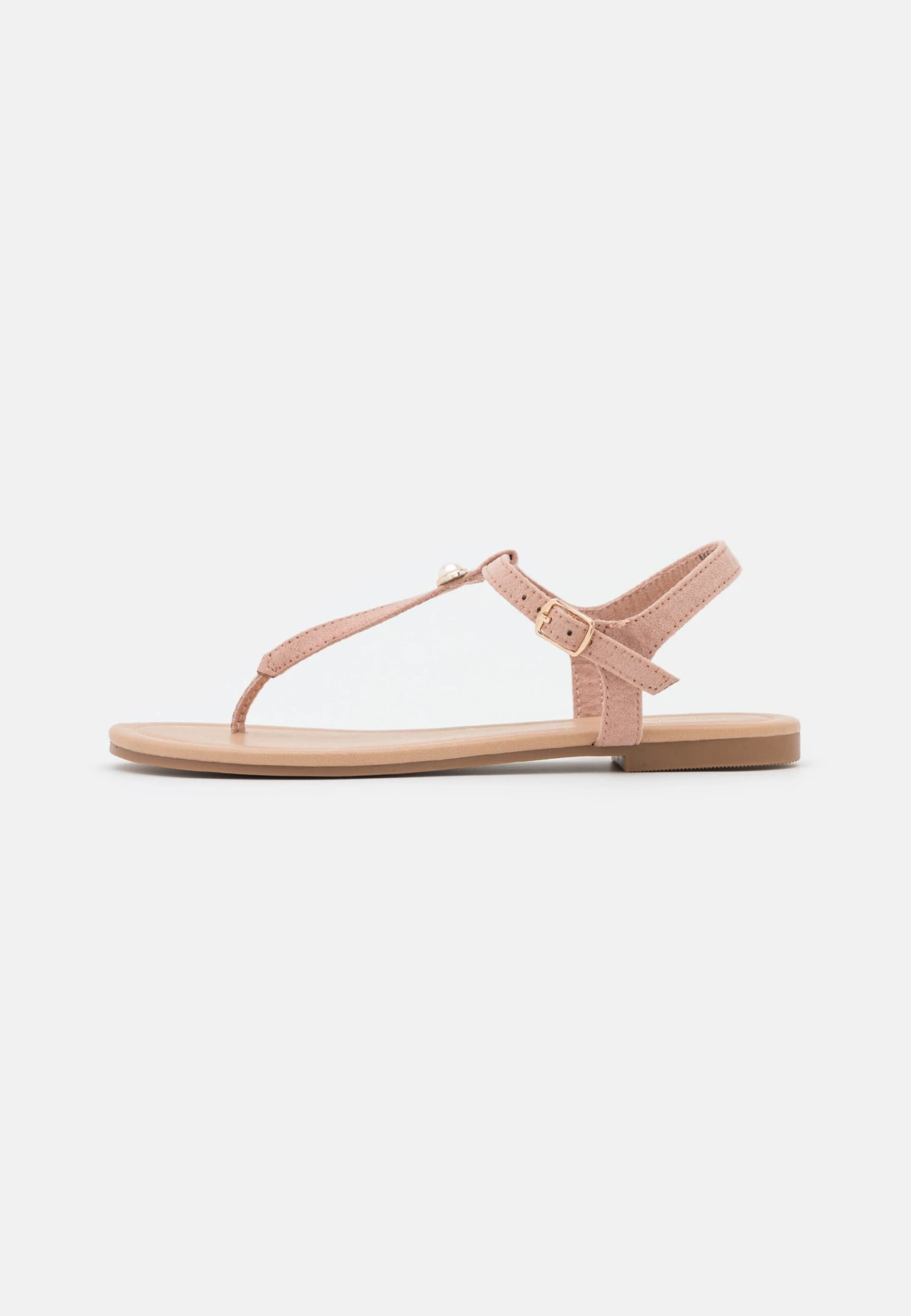 Anna Field T-Bar Sandals - Light Pink 2 Anna Field T-Bar Sandals - Light Pink - Image 2