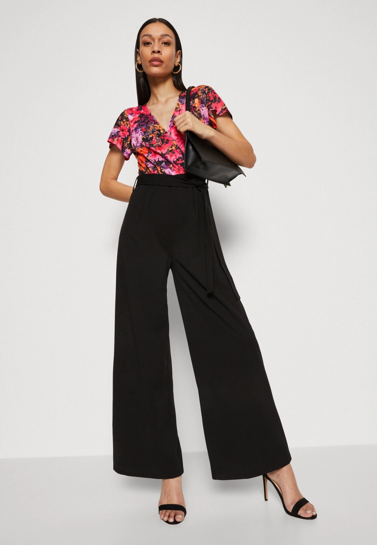 Anna Field Jumpsuit - Pink/Black 4 Anna Field Jumpsuit - Pink/Black - Image 4