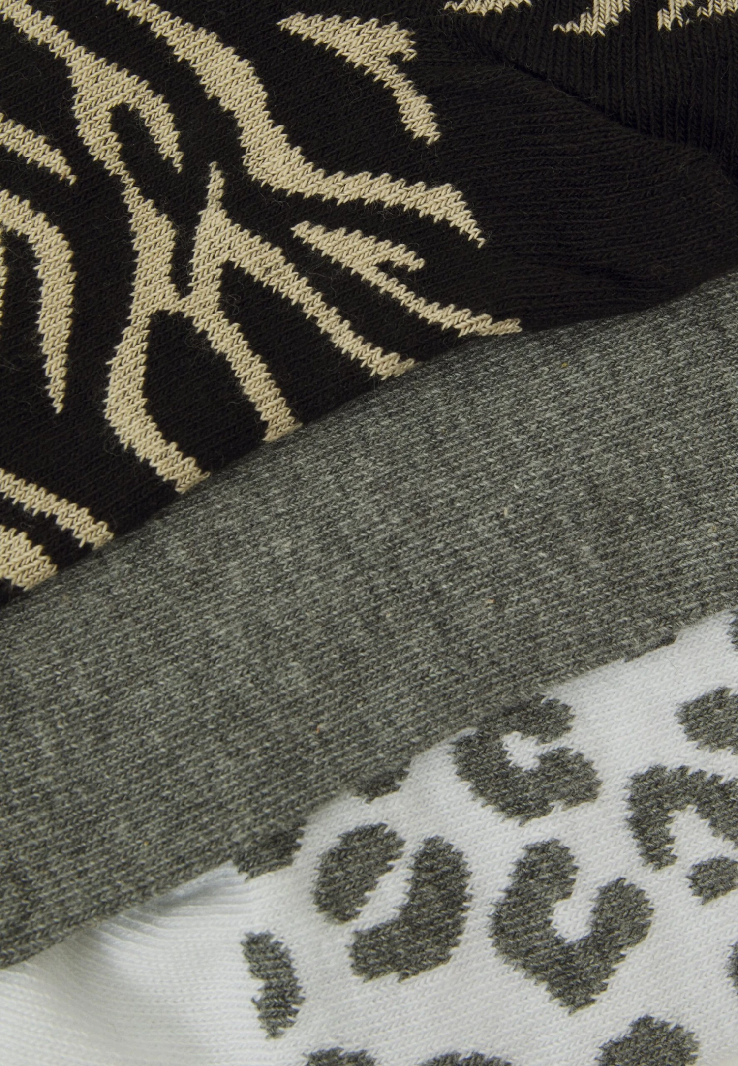 Anna Field 8 Pack - Socks - White/Beige/Grey 2 Anna Field 8 Pack - Socks - White/Beige/Grey - Image 2