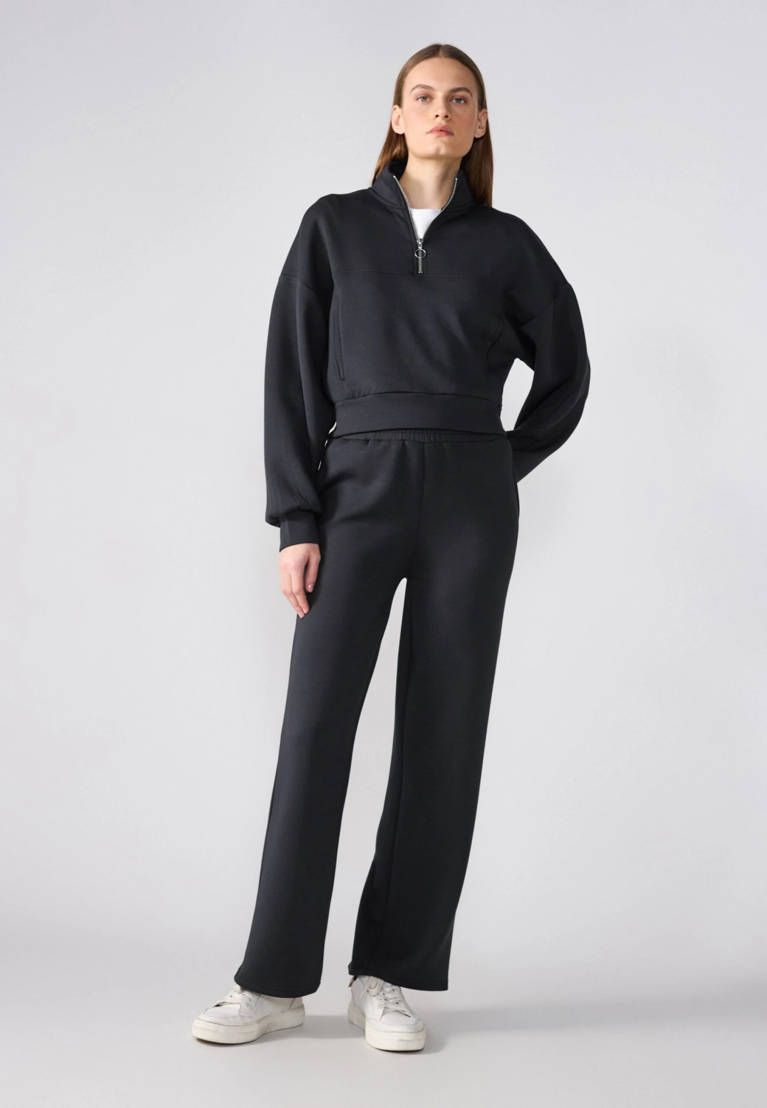 Anna Field MODAL SET - Tracksuit - True Black 2 Anna Field MODAL SET - Tracksuit - True Black - Image 2