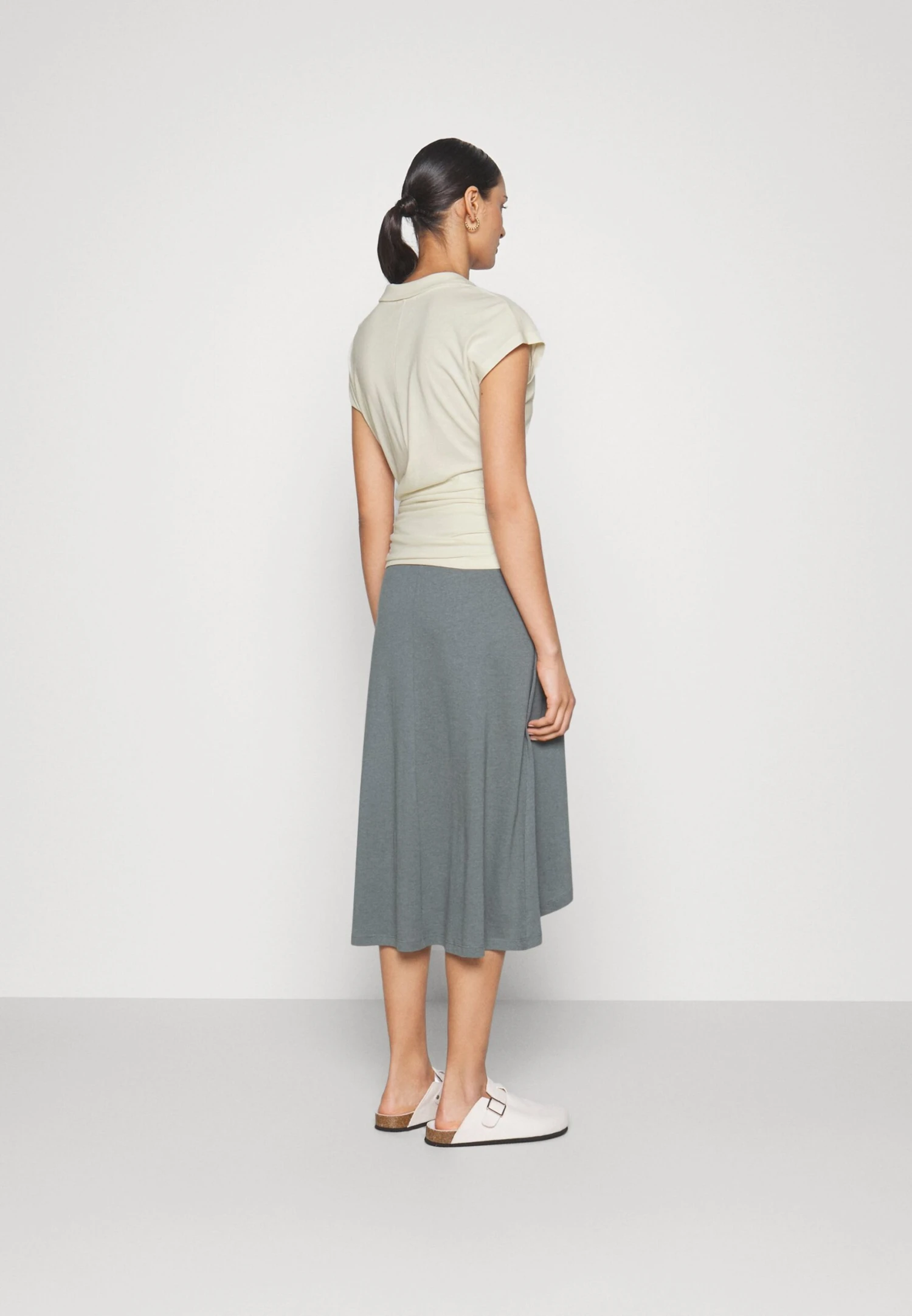 Anna Field Wrap Blouse- Blouse - Offwhite 3 Anna Field Wrap Blouse- Blouse - Offwhite - Image 3