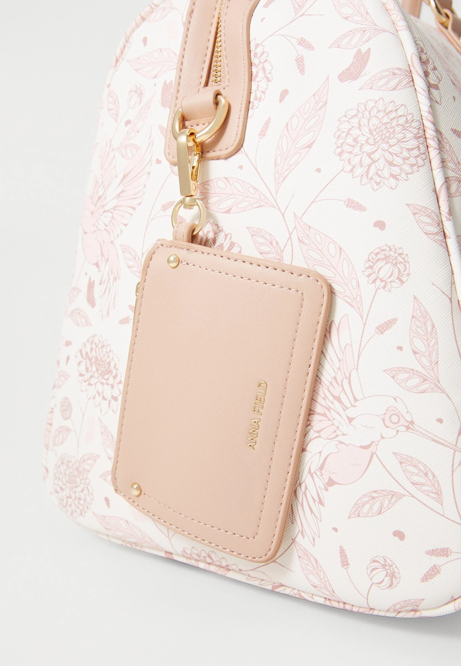 Anna Field Weekend Bag - Print Rose 6 Anna Field Weekend Bag - Print Rose - Image 6