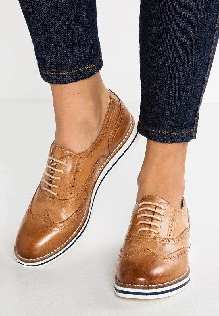 Anna Field Leather - Casual Lace-Ups - Cognac 1 Anna Field Leather - Casual Lace-Ups - Cognac