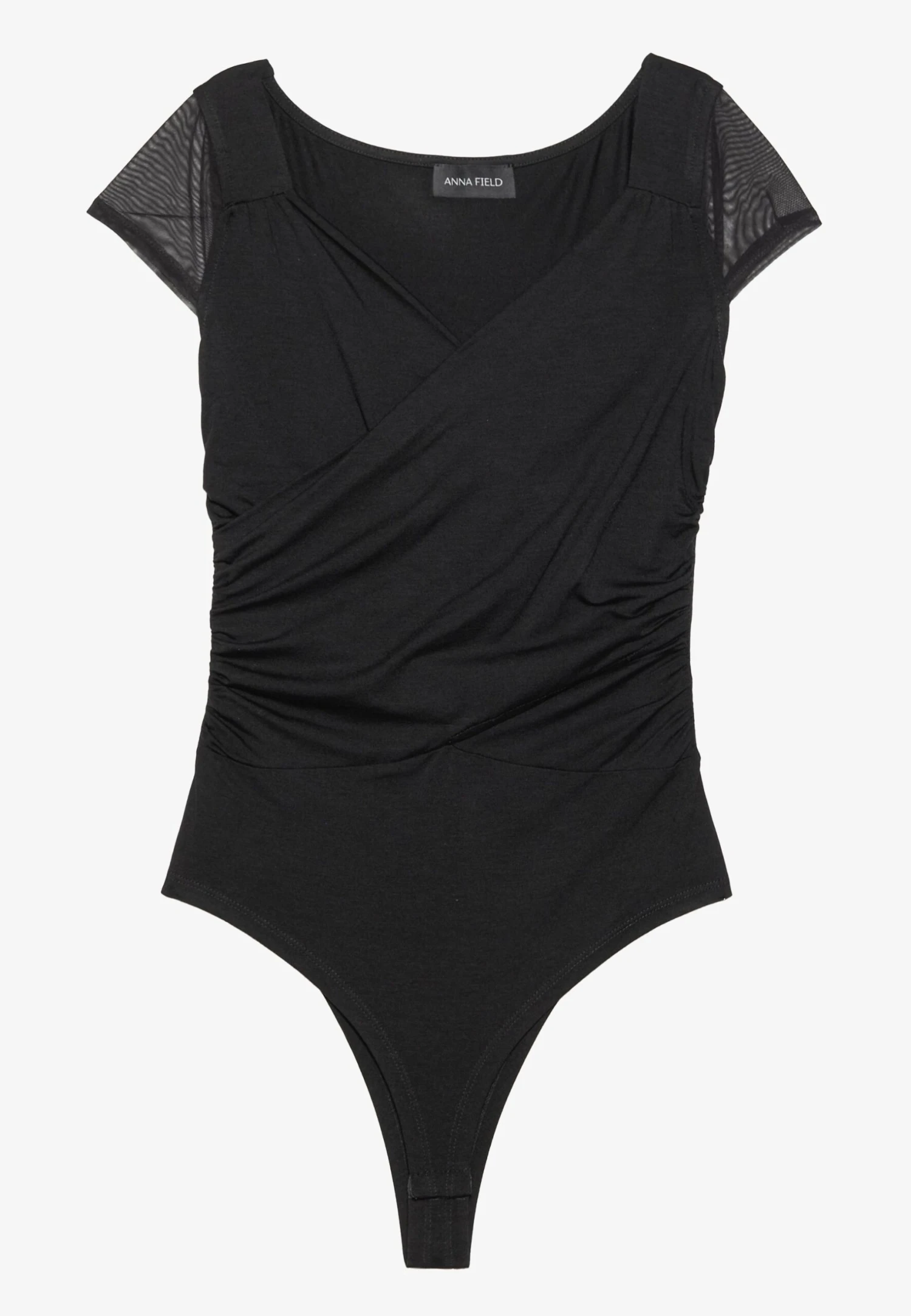 Anna Field BODYSUIT - Basic T-shirt - Black 4 Anna Field BODYSUIT - Basic T-shirt - Black - Image 4