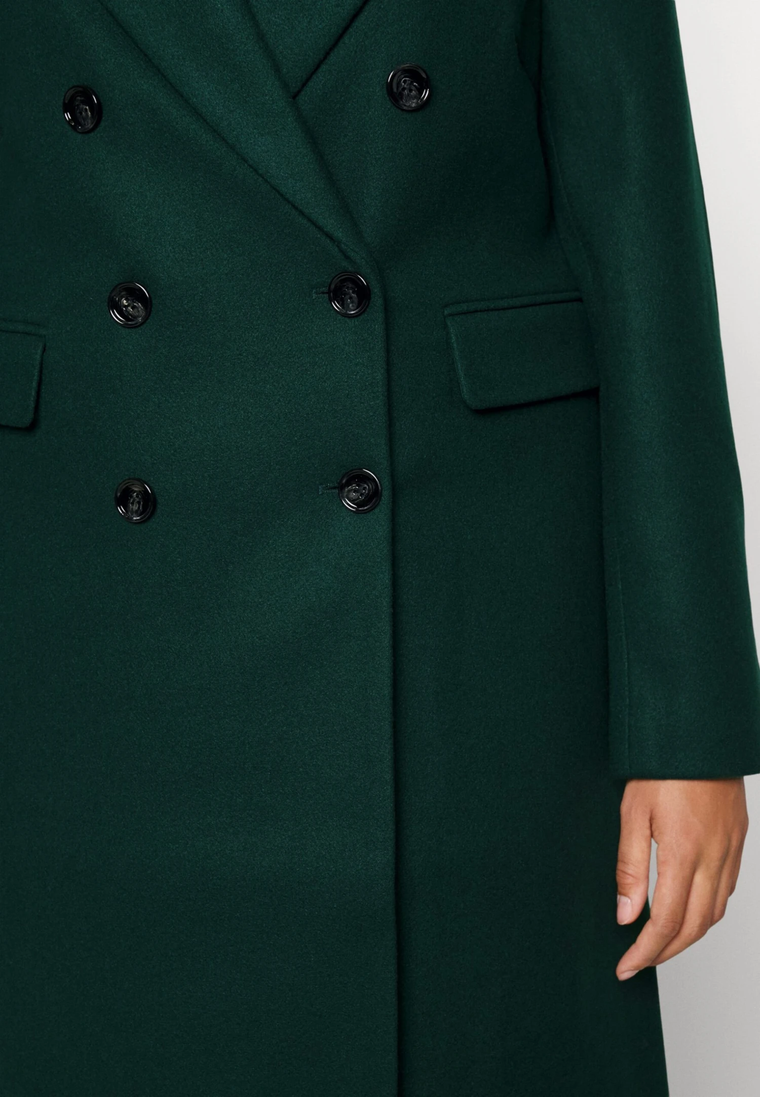 Classic Coat - Dark Green 5 Classic Coat - Dark Green - Image 5