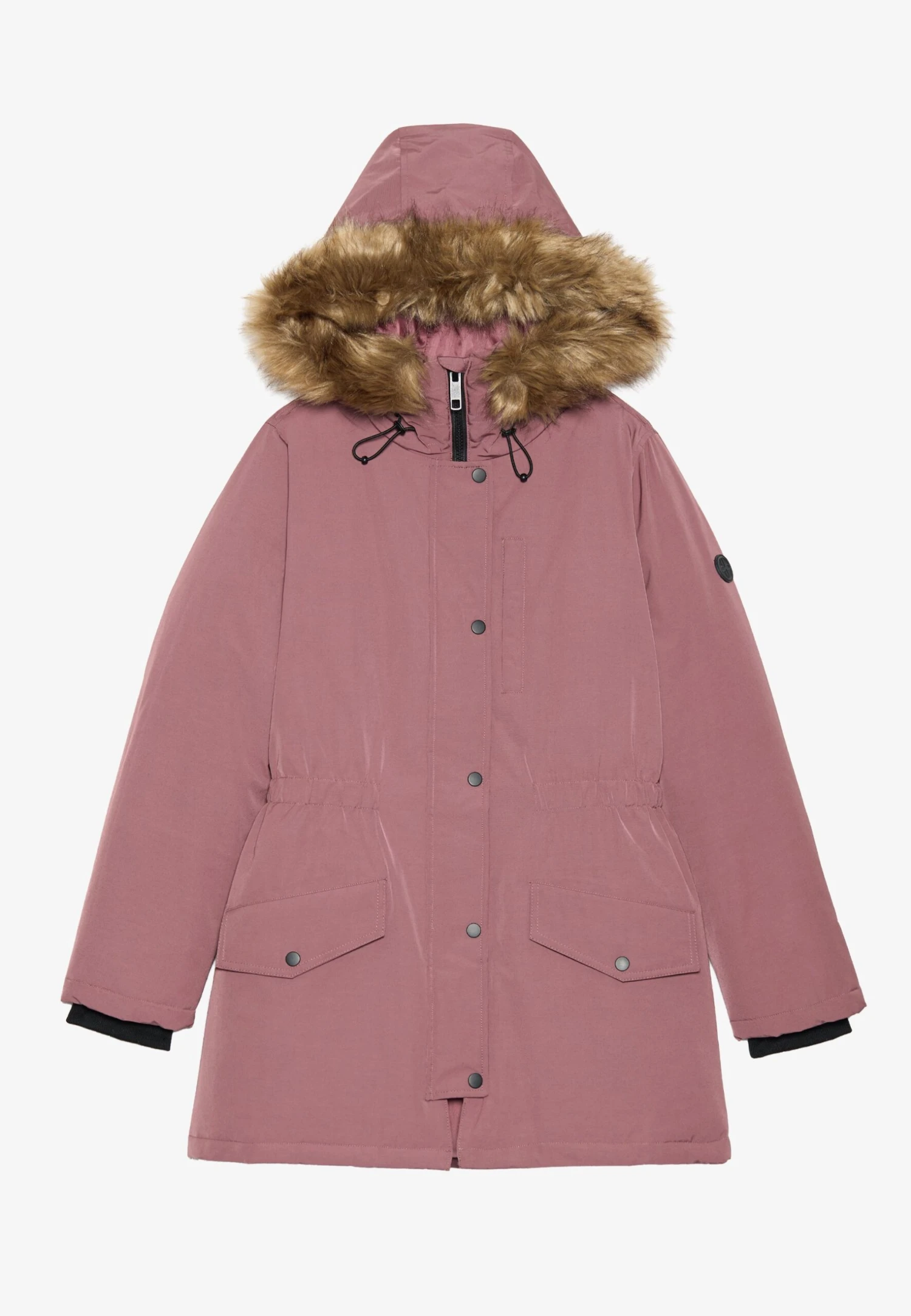 Anna Field Parka - Light Red 5 Anna Field Parka - Light Red - Image 5