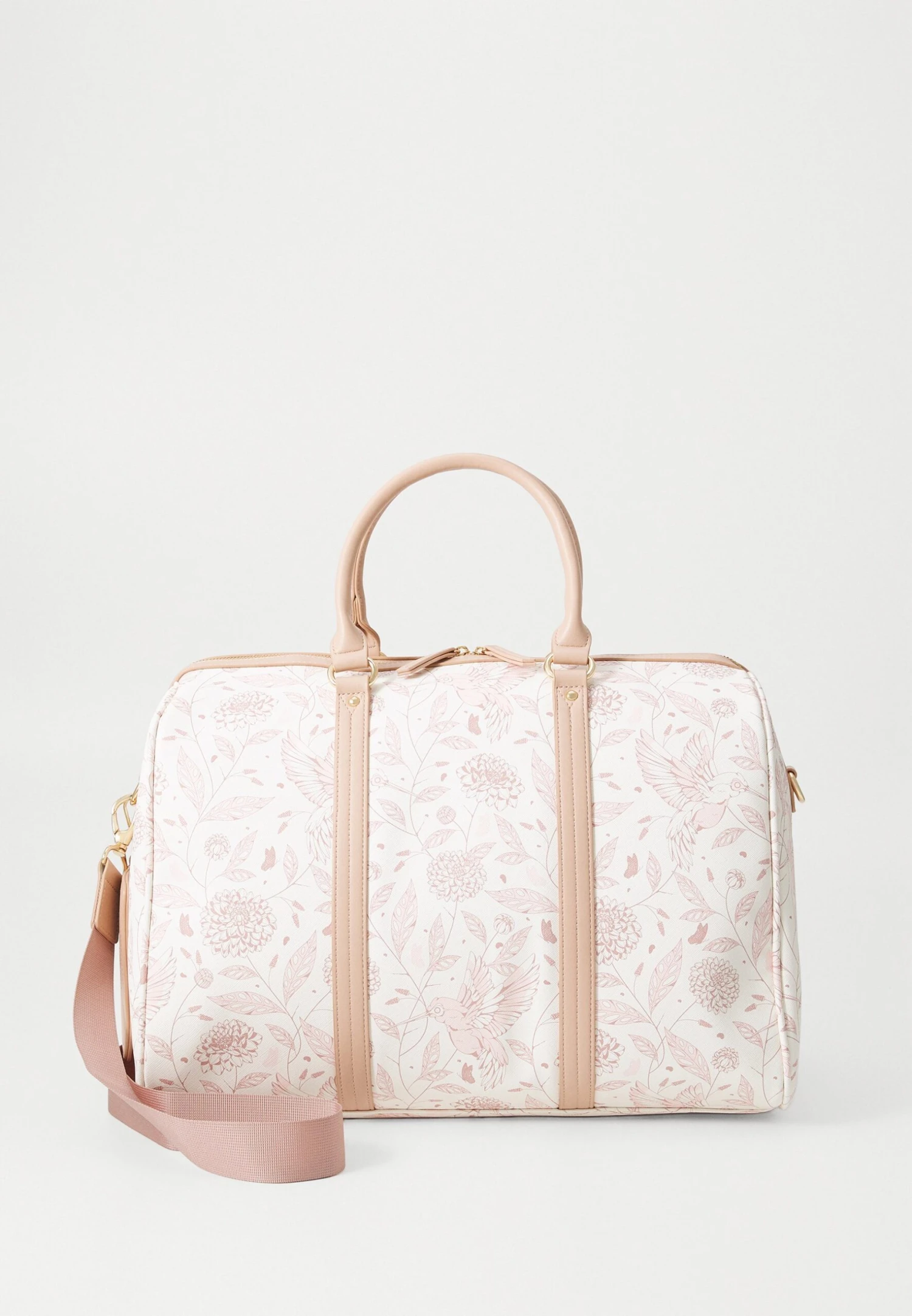 Anna Field Weekend Bag - Print Rose 1 Anna Field Weekend Bag - Print Rose