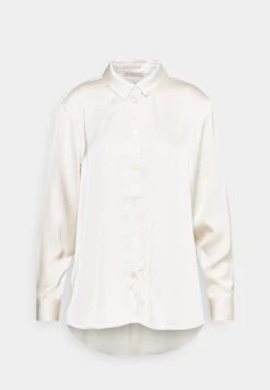 Anna Field Button-Down Blouse - Beige