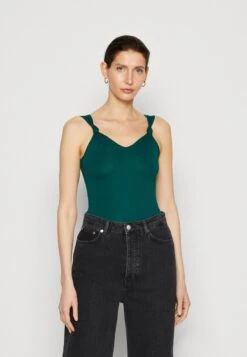Anna Field Top - Dark Green