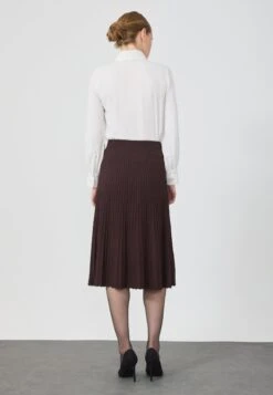 Anna Field KNITTED PLISSE - Pleated Skirt - Shaved Chochlate 7 Anna Field KNITTED PLISSE - Pleated Skirt - Shaved Chochlate -Fashion 759a477eb438445596708a411868900a