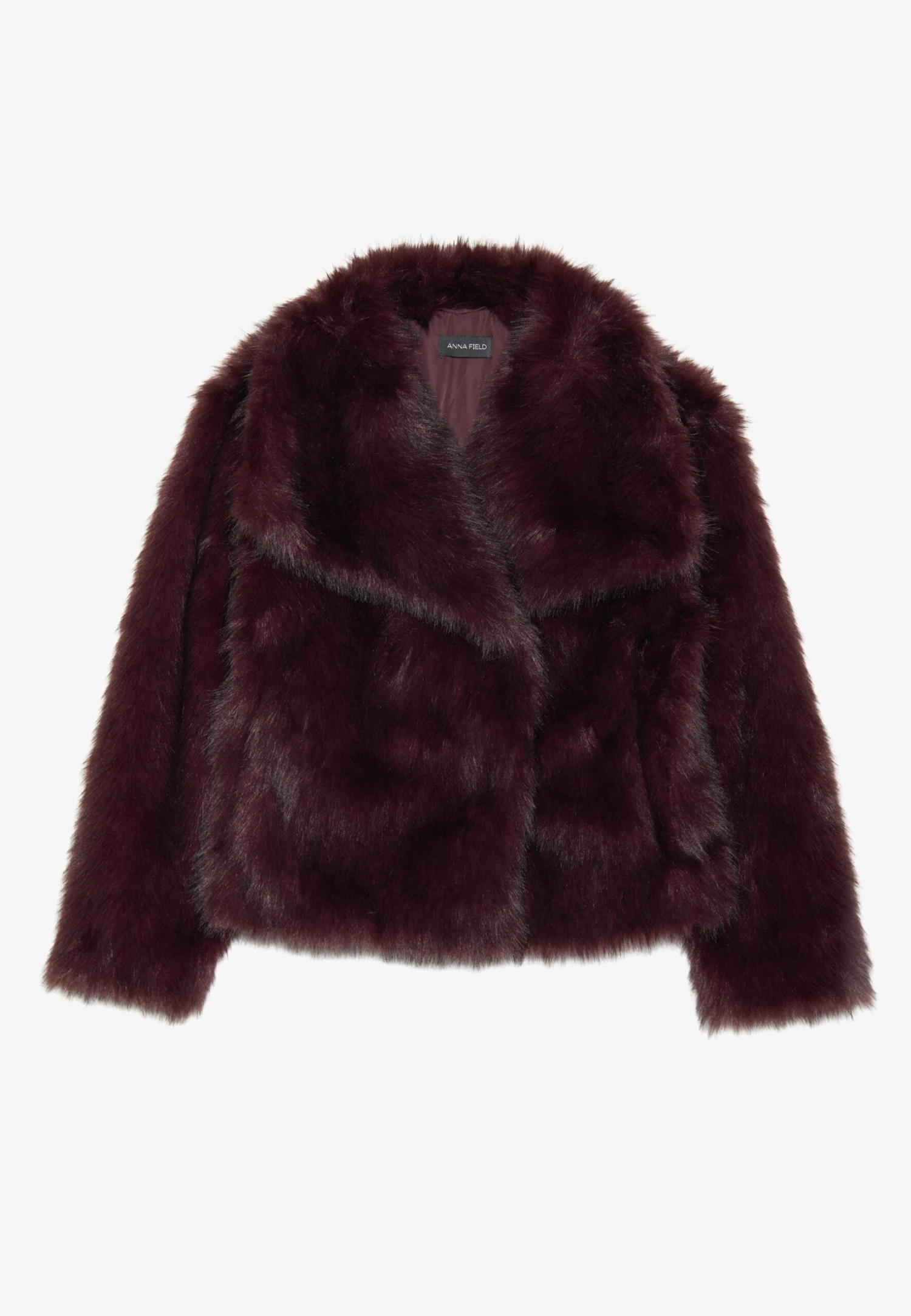 Anna Field Winter Jacket - Bordeaux 4 Anna Field Winter Jacket - Bordeaux - Image 4