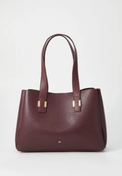 Anna Field SET - Handbag - Bordeaux