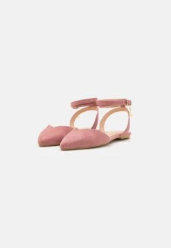 Anna Field Ankle Strap Ballet Pumps - Light Pink -Fashion 76c745fb85fd47cb977335db00a13f10
