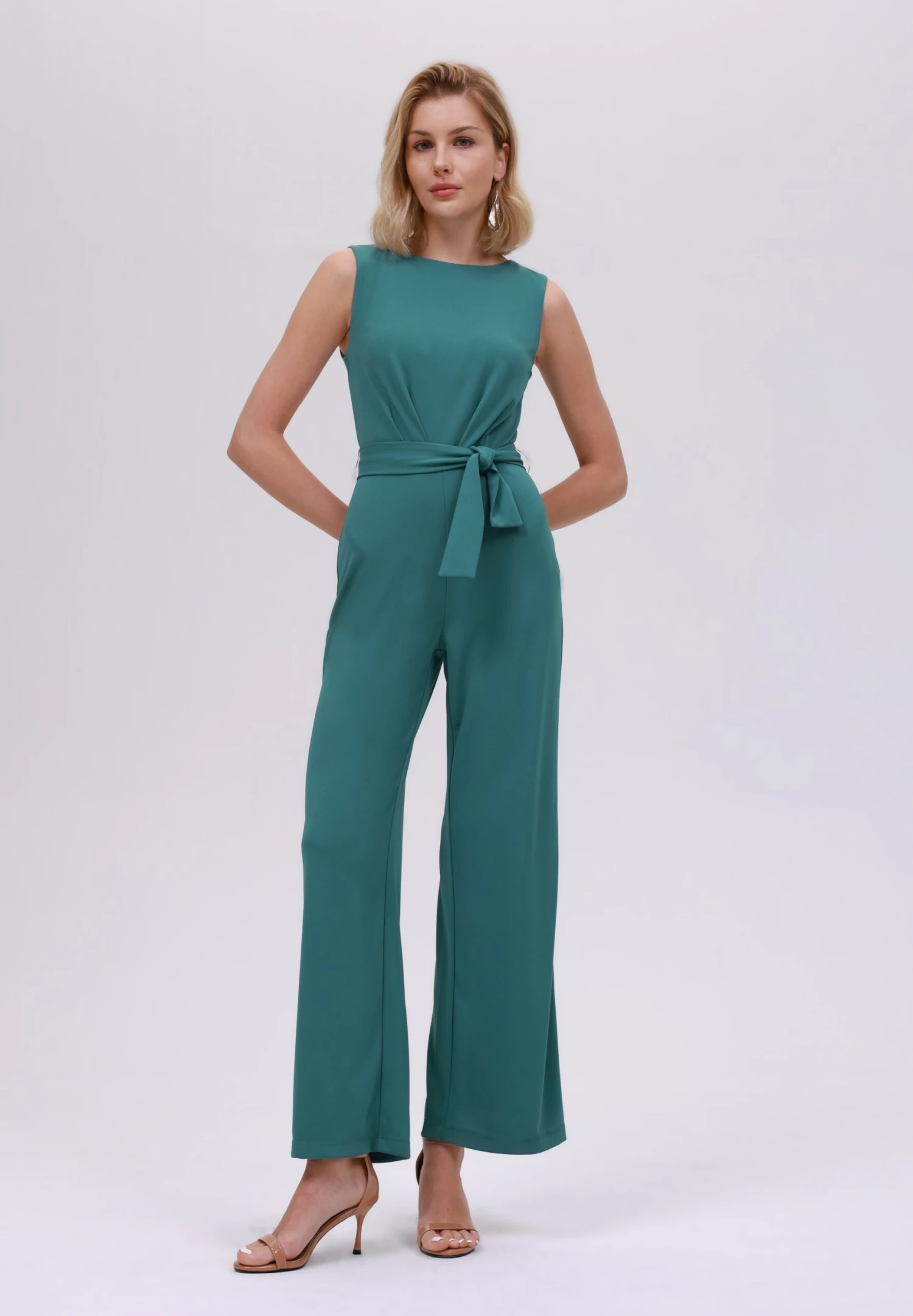 Anna Field Jumpsuit - Navy Green 2 Anna Field Jumpsuit - Navy Green - Image 2
