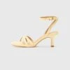 Anna Field Ankle Cuff Sandals - Light Yellow