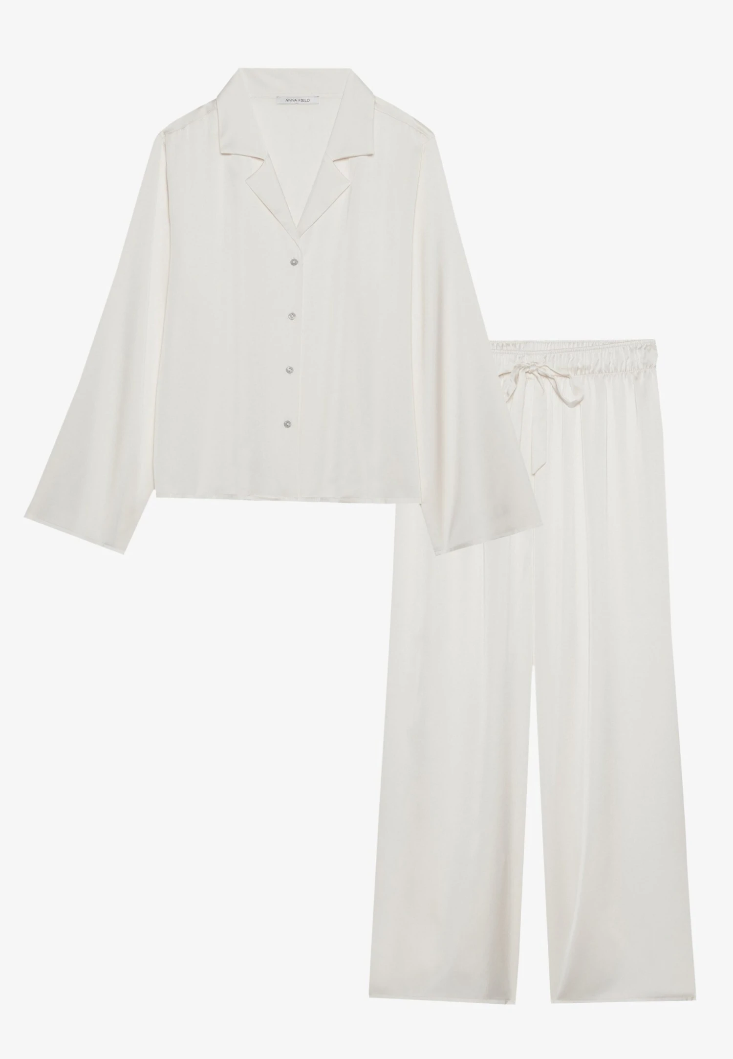 Anna Field WIDE LEG - Pyjama Set - Black 9 Anna Field WIDE LEG - Pyjama Set - Black - Image 9