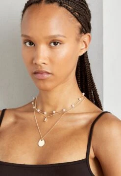 Anna Field SET - Necklace - Gold-coloured