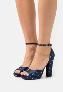 Anna Field Platform Sandals - Dark Blue