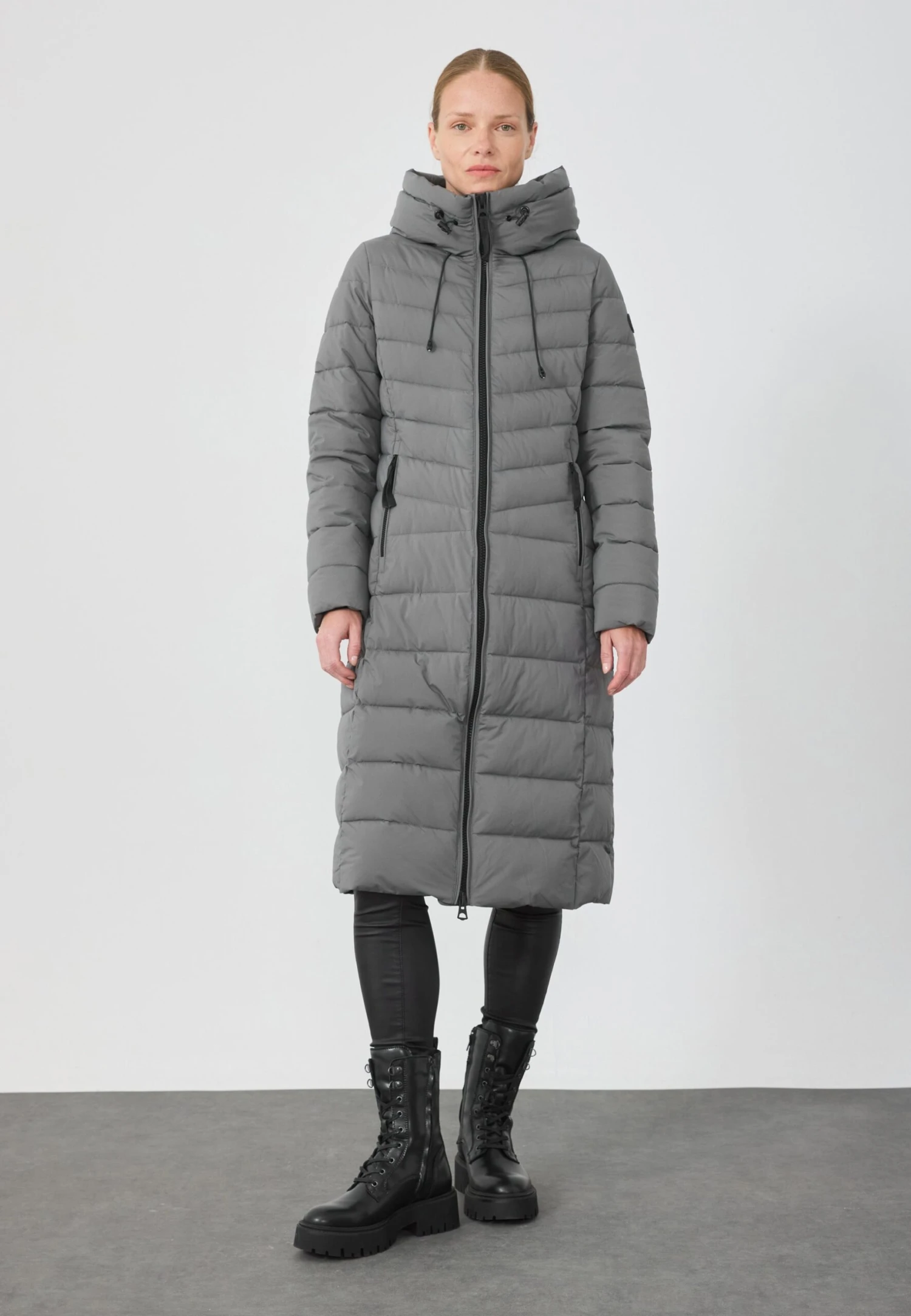 Anna Field Winter Coat - Grey 2 Anna Field Winter Coat - Grey - Image 2