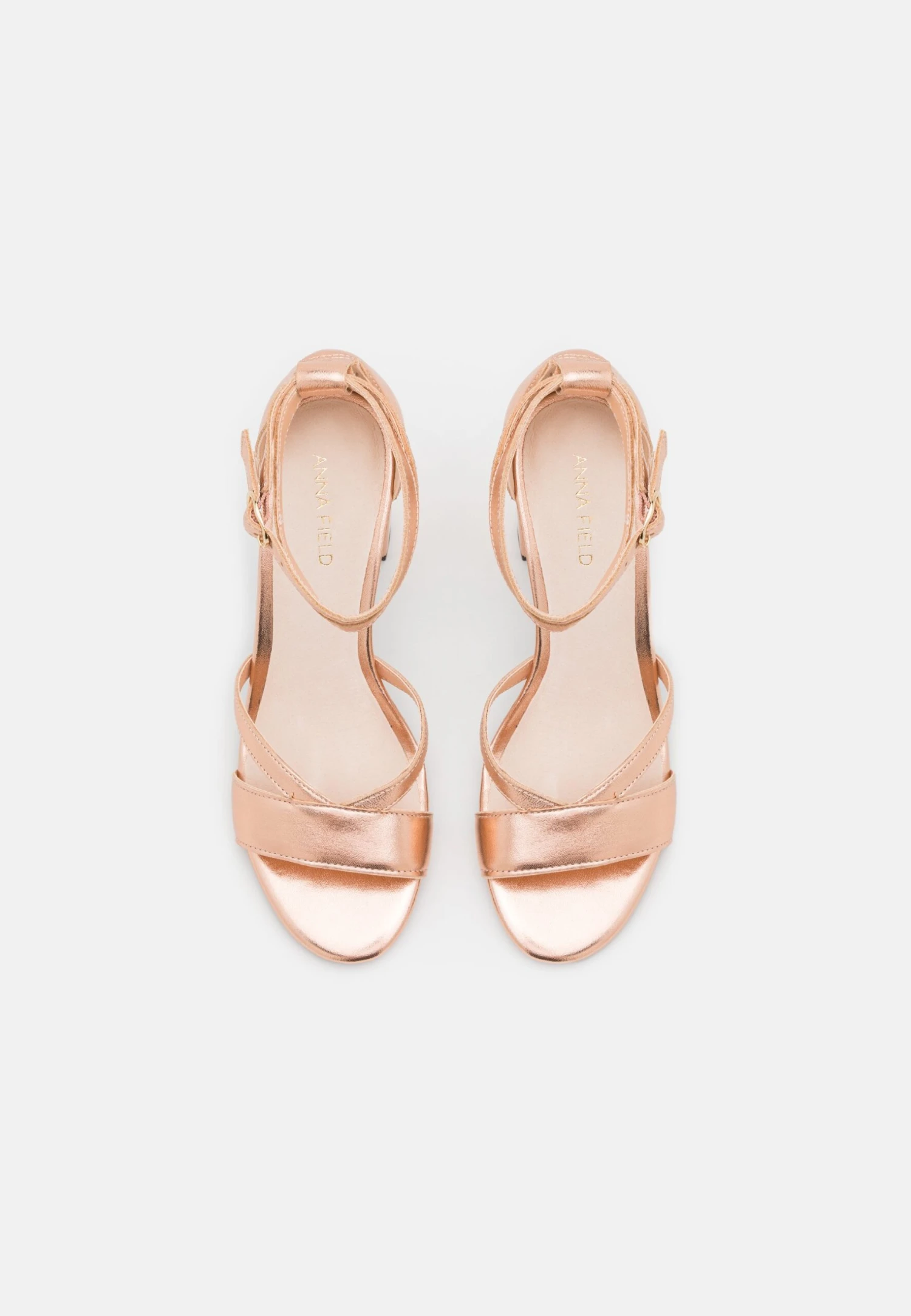 Anna Field Leather - Sandals - Rose Gold Coloured 6 Anna Field Leather - Sandals - Rose Gold Coloured - Image 6