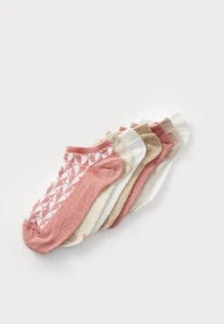 Anna Field 7 PACK - Socks - Light Pink/light Brown/beige Melange
