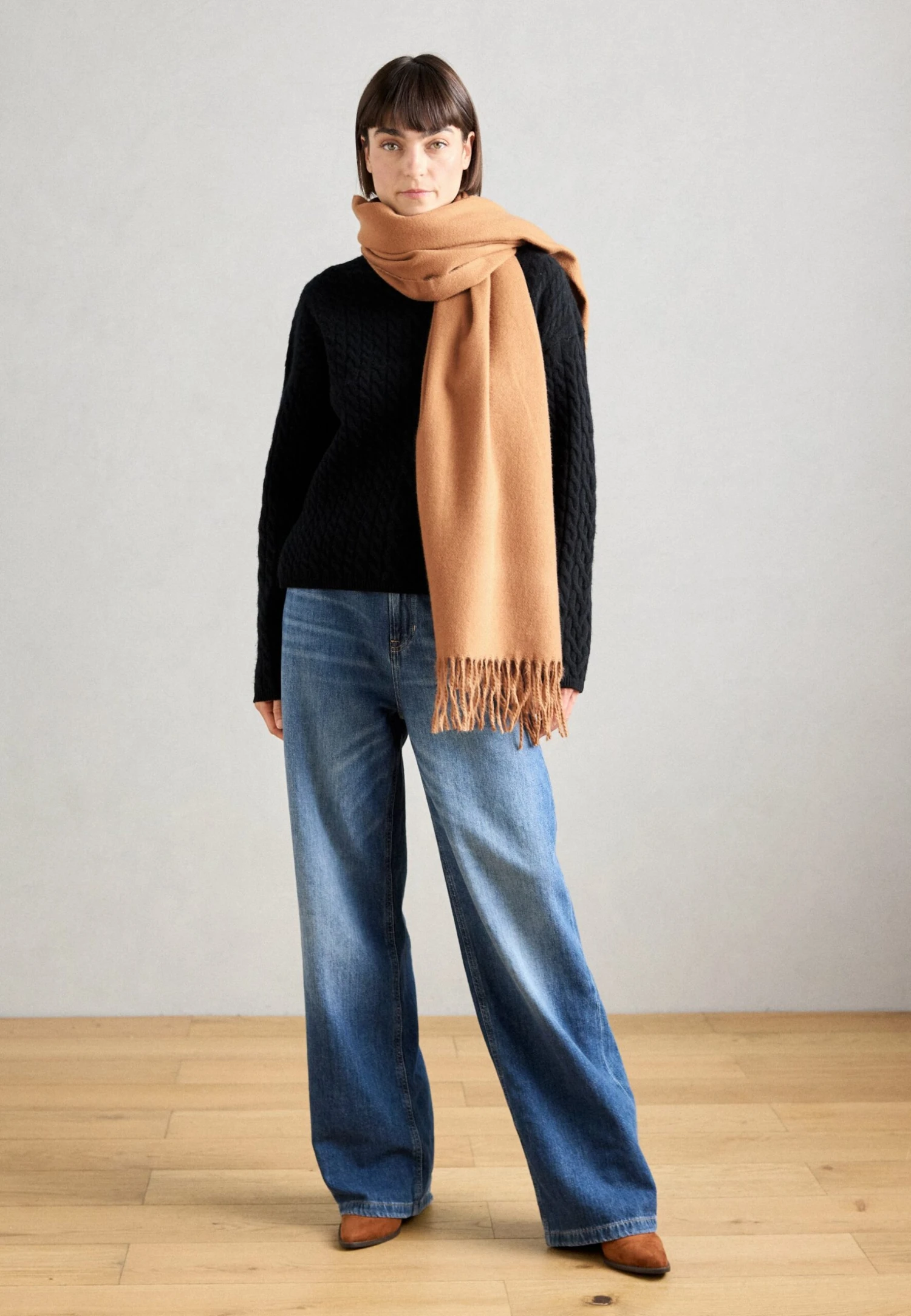 Anna Field Scarf - Camel 3 Anna Field Scarf - Camel - Image 3