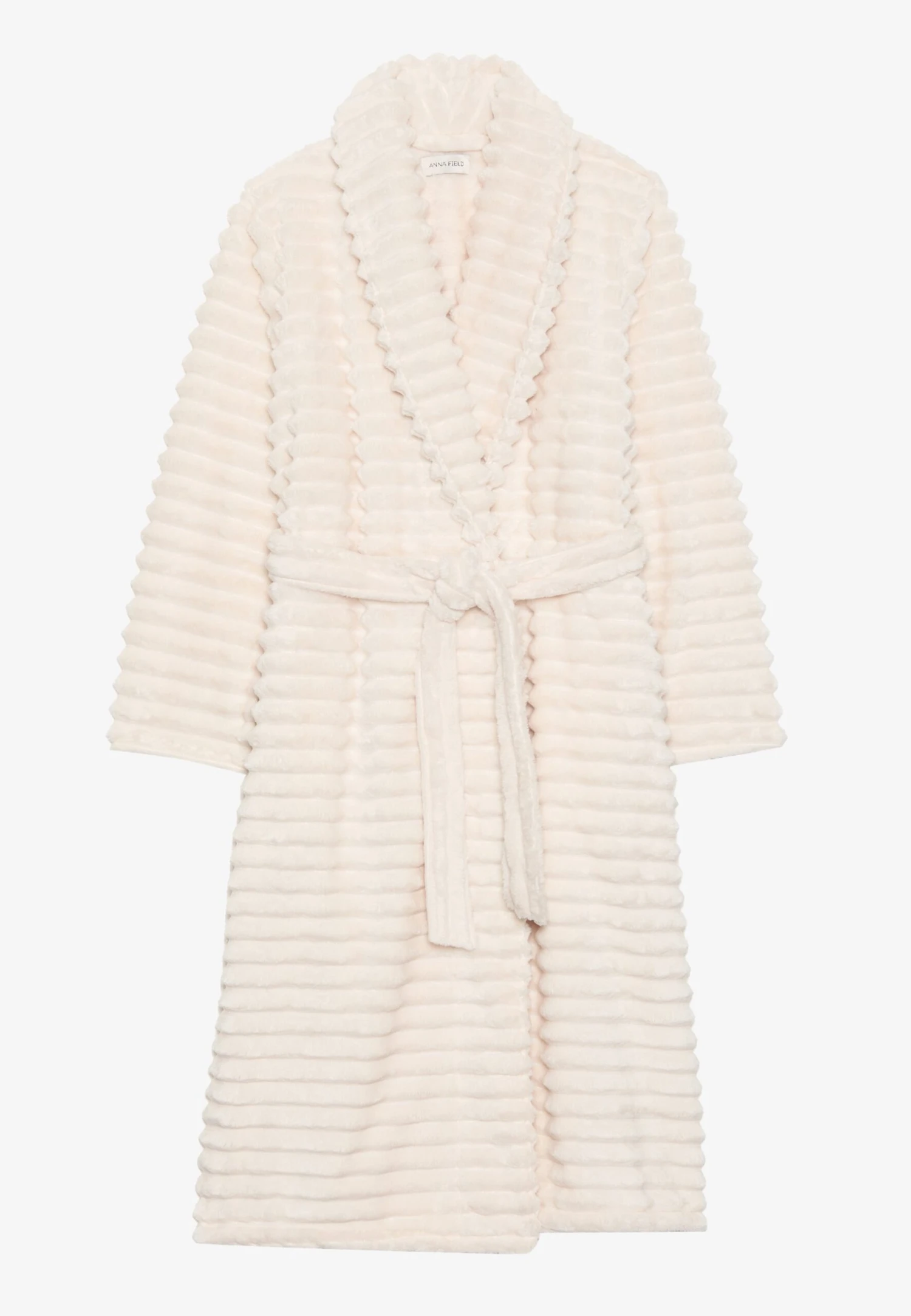 Anna Field Dressing Gown - Off White 4 Anna Field Dressing Gown - Off White - Image 4