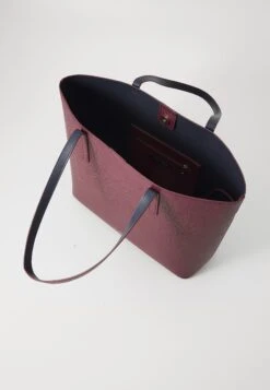 Anna Field SET - Tote Bag - Bordeaux/dark Navy -Fashion 80396a12a4284c97b56b19cce1f49f3a