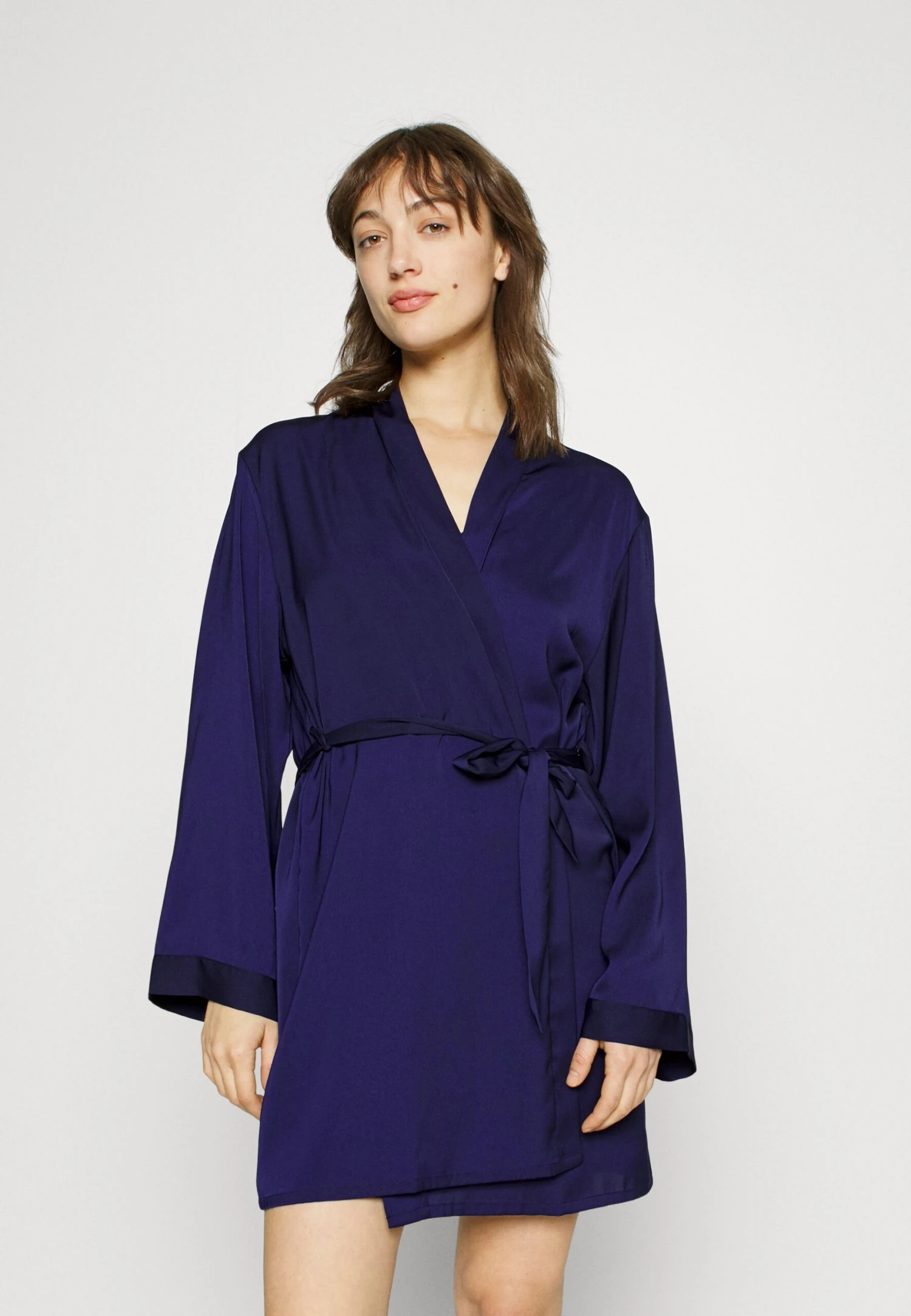 Anna Field Dressing Gown - Blue 1 Anna Field Dressing Gown - Blue