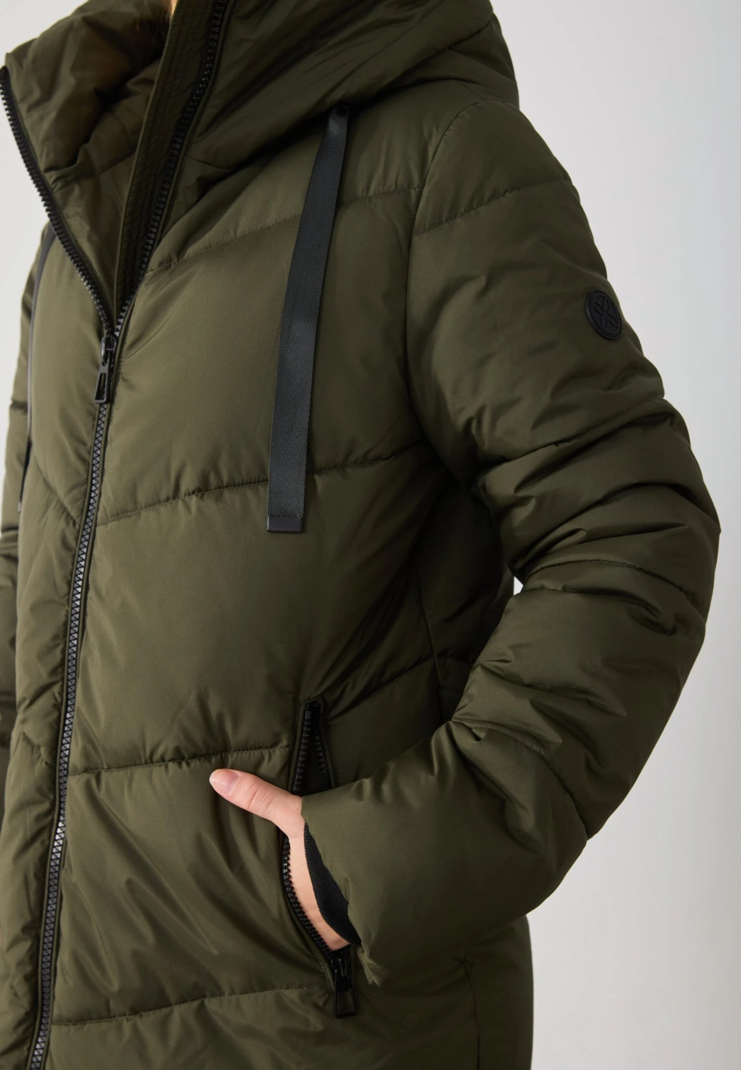 Anna Field CONTRAST - Winter Coat - Dark Green 5 Anna Field CONTRAST - Winter Coat - Dark Green - Image 5