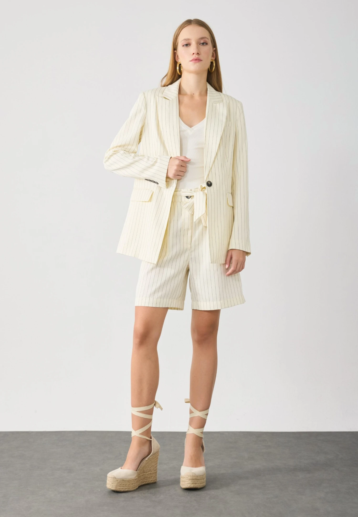 Anna Field Blazer - White 2 Anna Field Blazer - White - Image 2