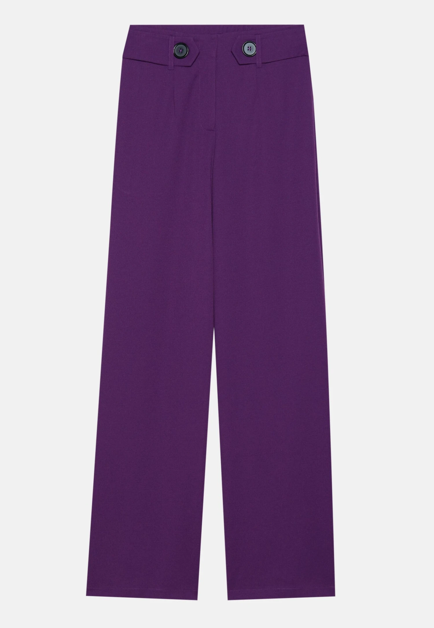 Anna Field Trousers - Dark Purple 4 Anna Field Trousers - Dark Purple - Image 4