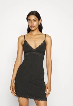 Anna Field 2 Pack - Nightie - Black/Grey 9 Anna Field 2 Pack - Nightie - Black/Grey -Fashion 8442858fdc724c2aab0b7e433da644aa