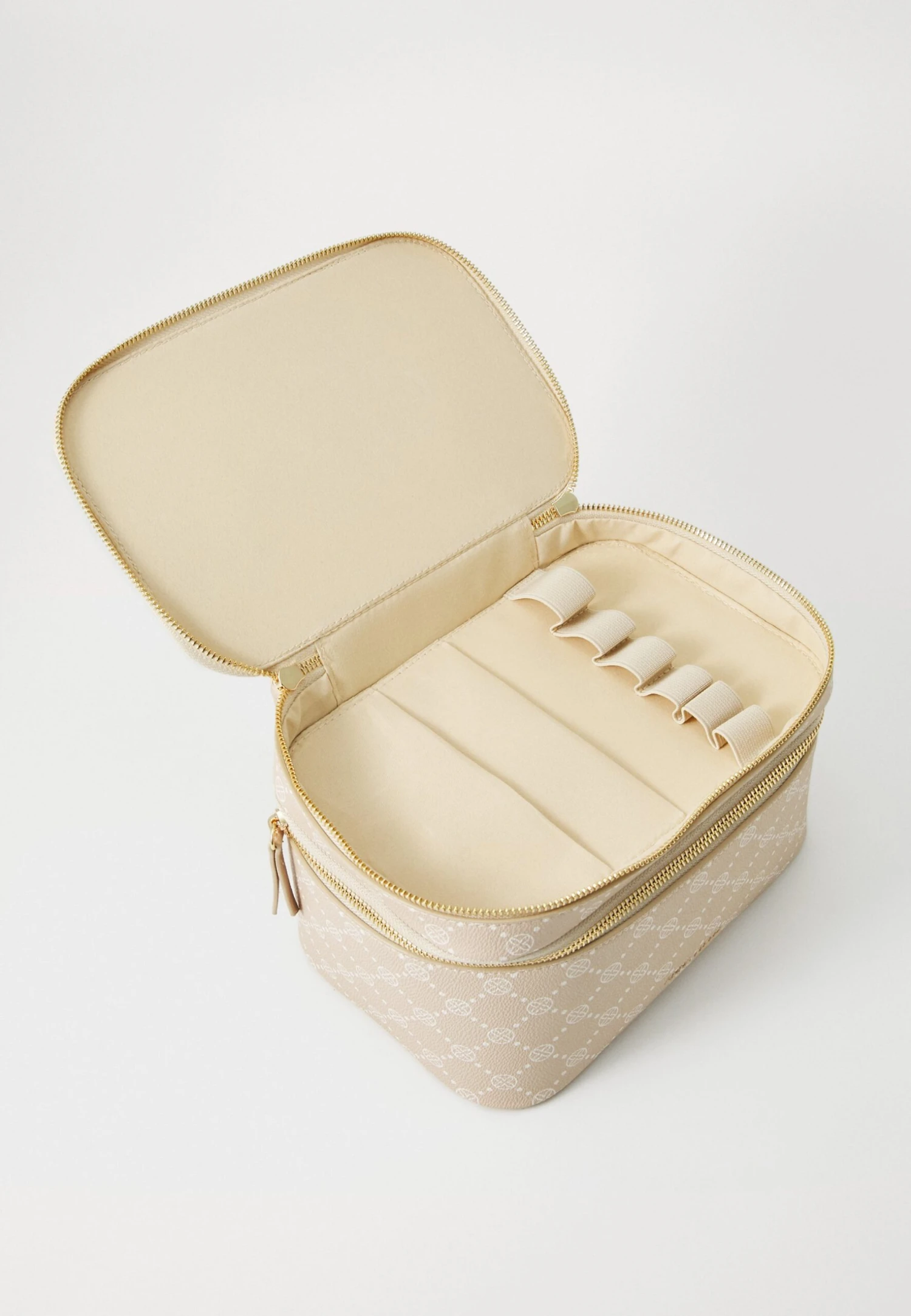 Anna Field Wash Bag - Beige 4 Anna Field Wash Bag - Beige - Image 4