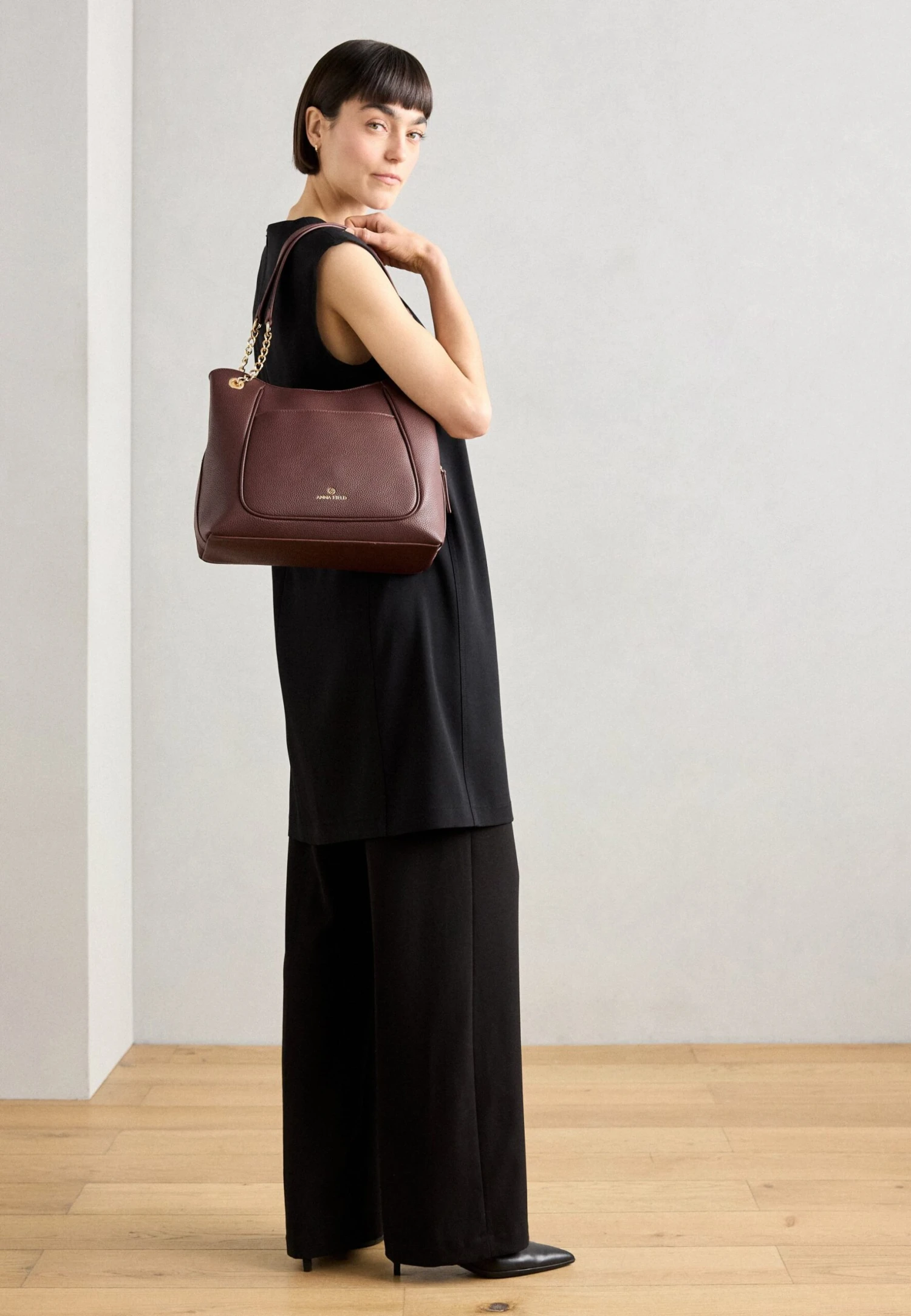 Anna Field Handbag - #8138 Dark Brown 3 Anna Field Handbag - #8138 Dark Brown - Image 3