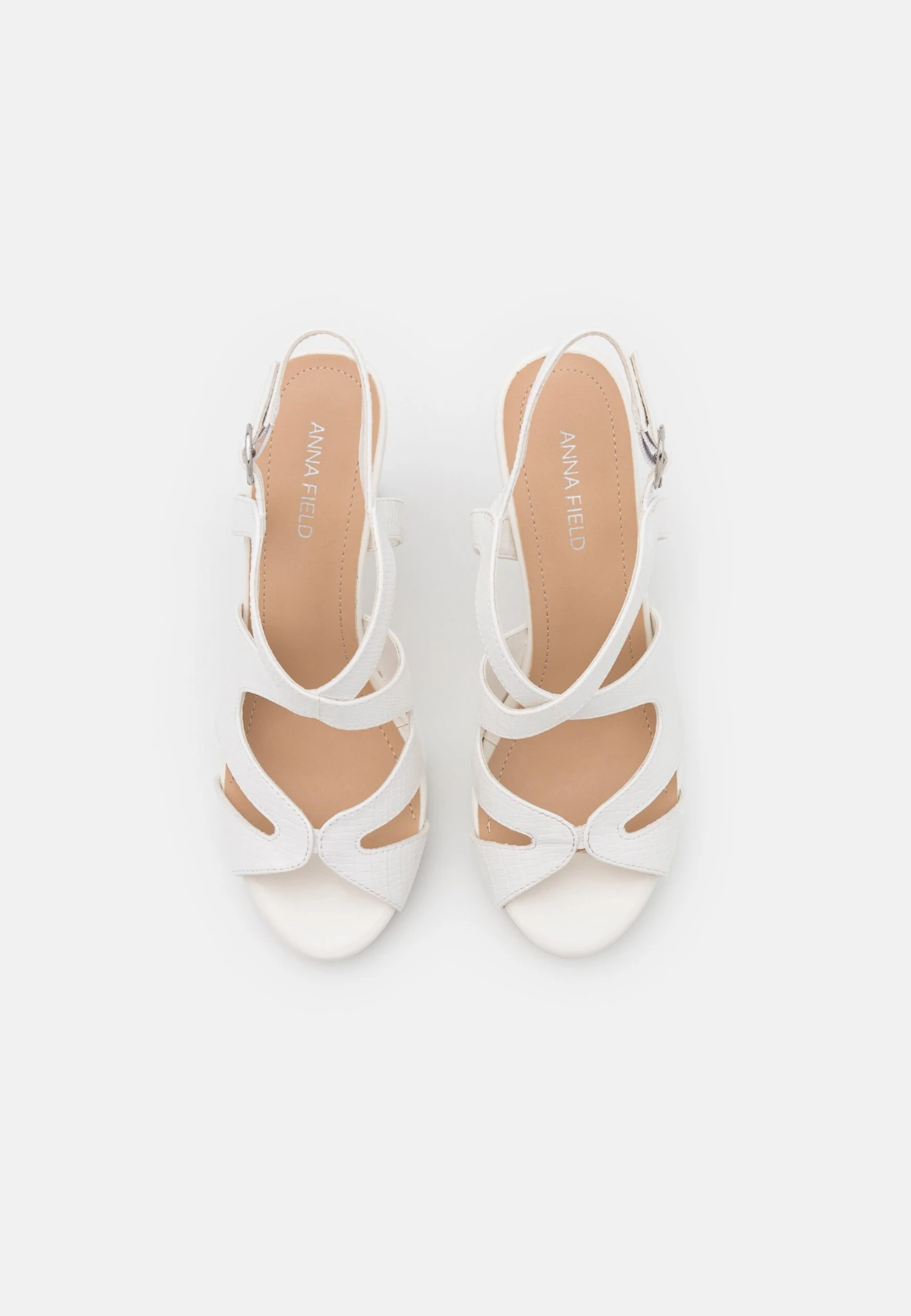 Anna Field Platform Sandals - White 6 Anna Field Platform Sandals - White - Image 6