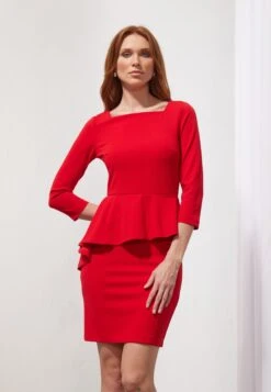 Anna Field Shift Dress - Red