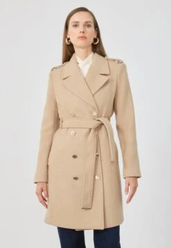 Anna Field Trenchcoat - Camel
