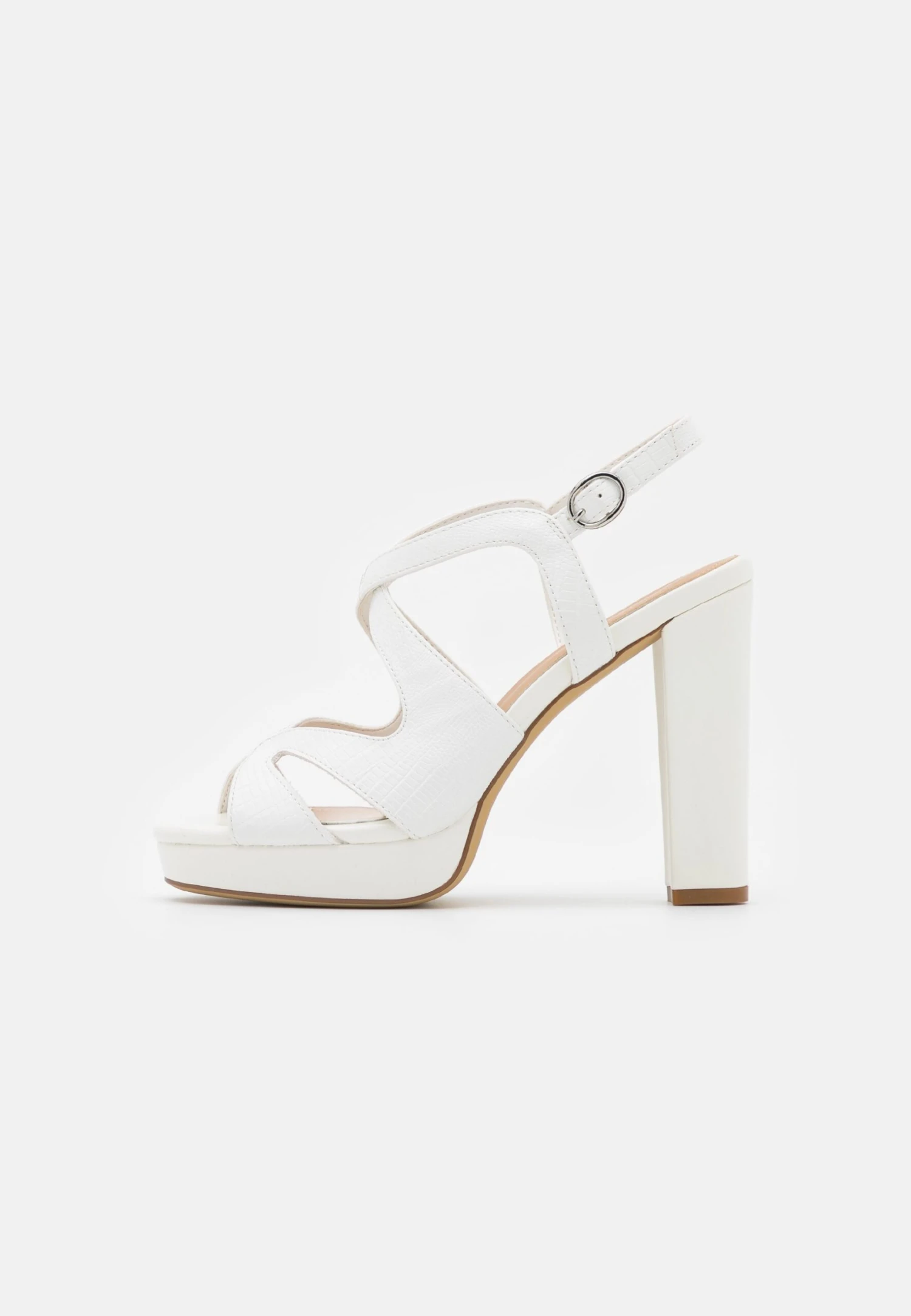 Anna Field Platform Sandals - White 2 Anna Field Platform Sandals - White - Image 2