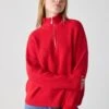 Anna Field Jumper - Chinese Red