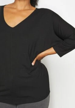 Long Sleeved Top - Black -Fashion 87d40f4e0b674e0b96c215b6fae6441d