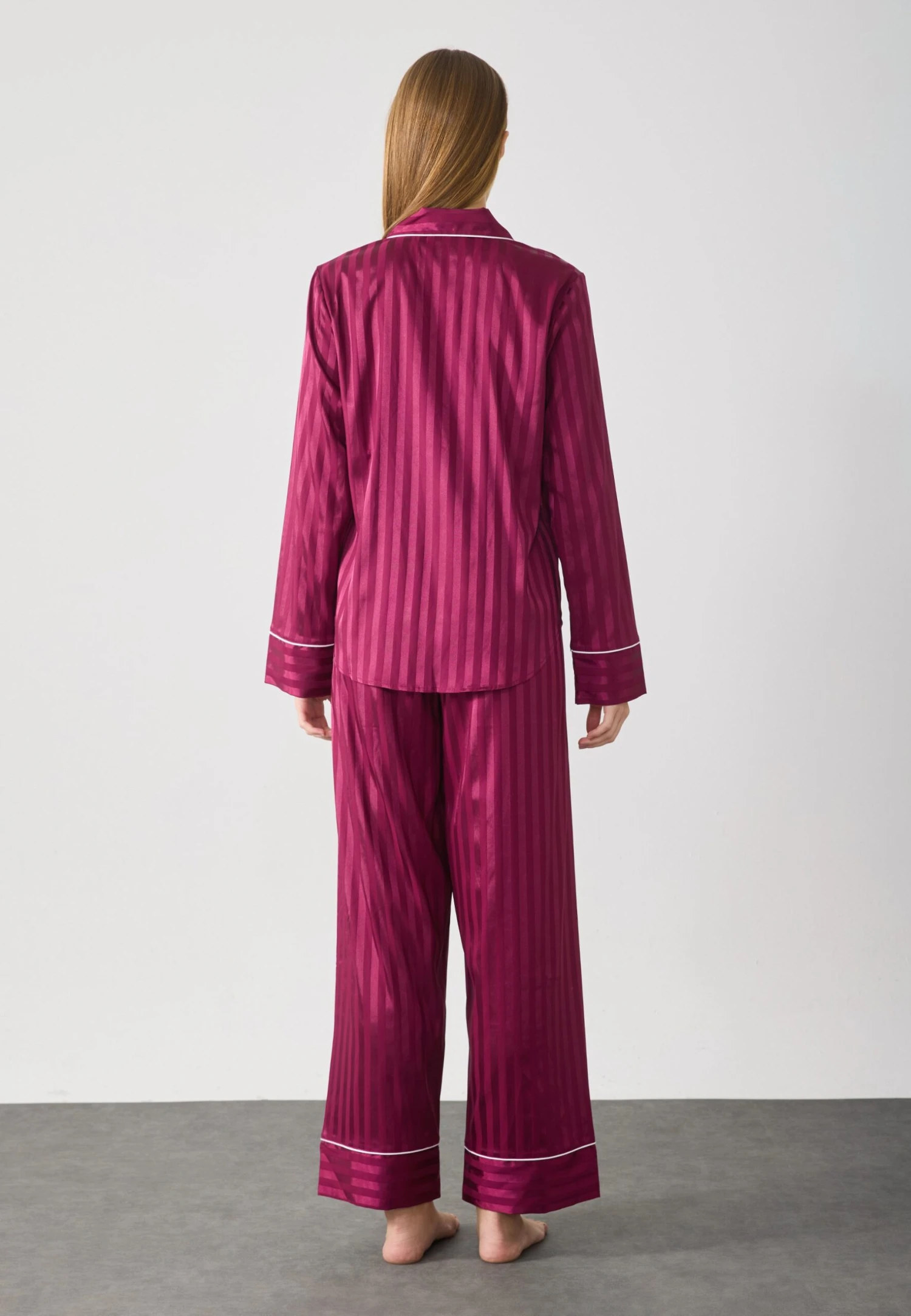 Anna Field SET - Pyjamas - Bordeux 3 Anna Field SET - Pyjamas - Bordeux - Image 3