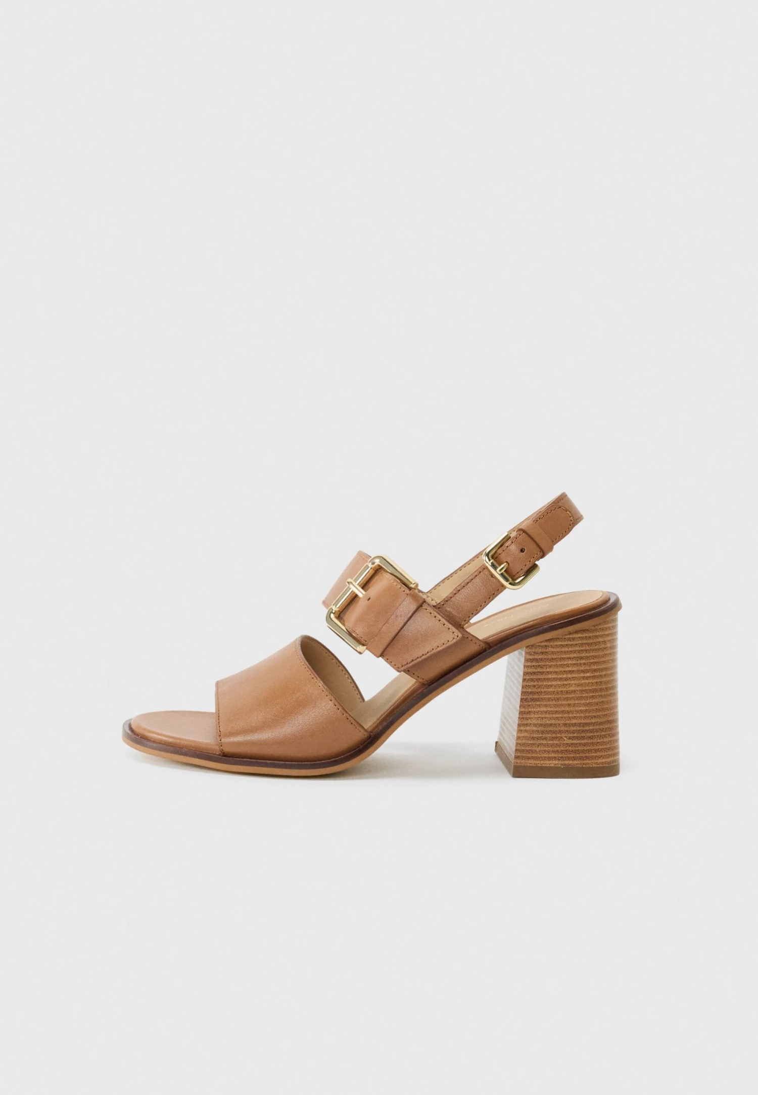 Anna Field LEATHER - High Heeled Sandals - Cognac 1 Anna Field LEATHER - High Heeled Sandals - Cognac