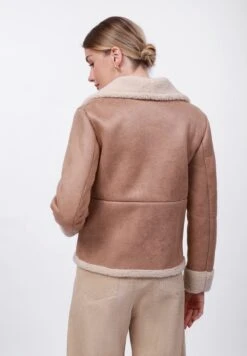 Anna Field FLEECE BLAZER - Winter Jacket - Khaki/stone -Fashion 88a3df1a42aa43ec9162b76a5c702972