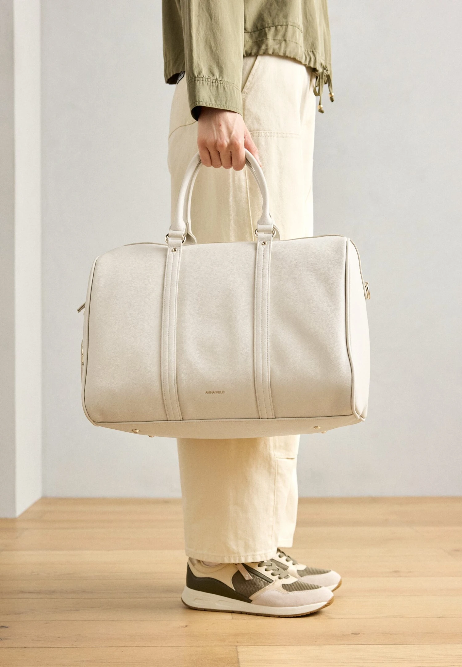 Anna Field Weekend Bag - Print Rose 9 Anna Field Weekend Bag - Print Rose - Image 9