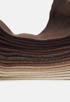 Anna Field 8 PACK - Socks - Brown/dark Brown -Fashion 8a17de4dc78d4e2592d71a4ffbb0889e