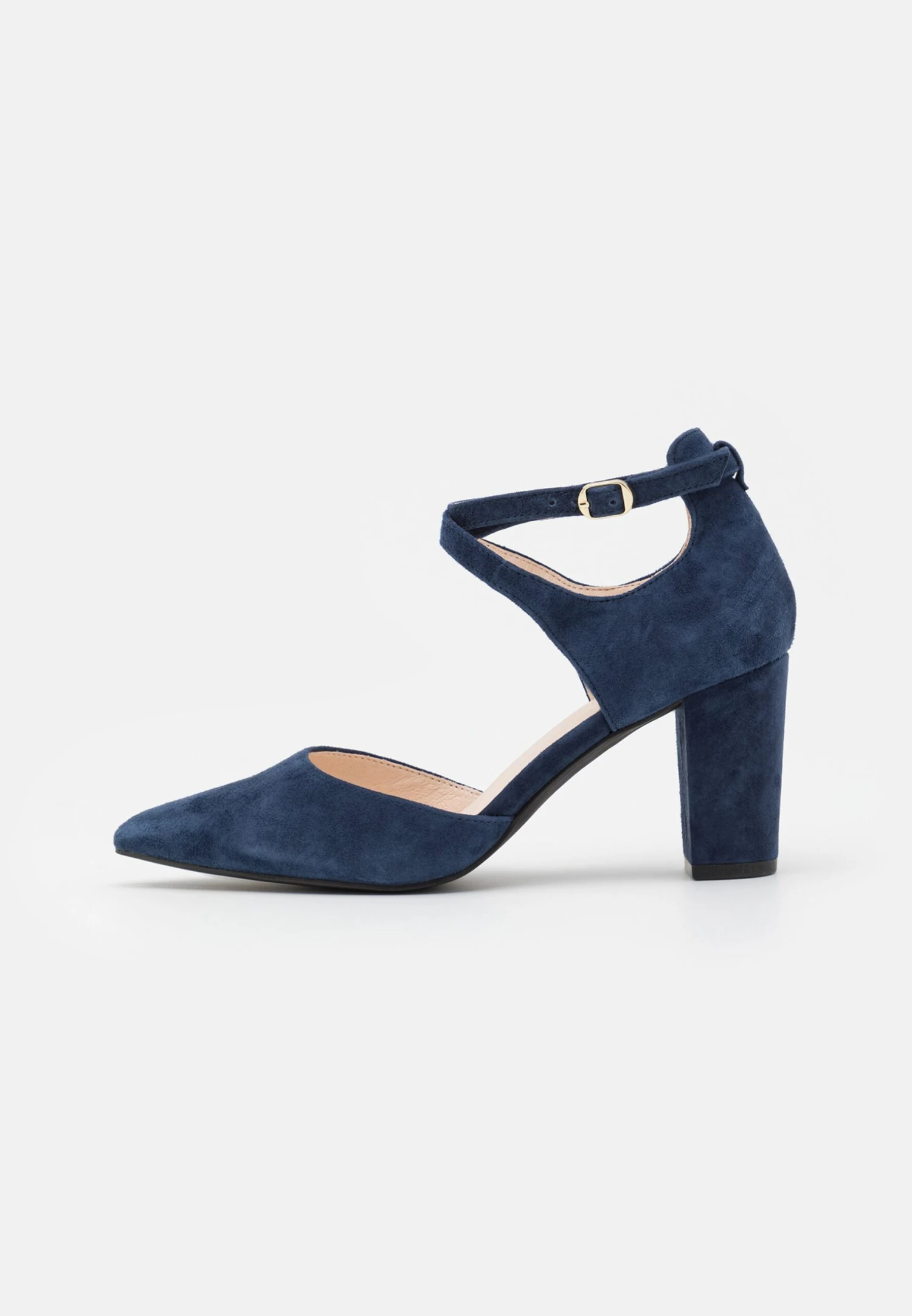 Anna Field Leather- High Heels - Dark Blue 2 Anna Field Leather- High Heels - Dark Blue - Image 2