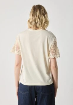 Anna Field Basic T-shirt - Buttercream -Fashion 8bb44f3fb6054dc3aace842cefffcd81